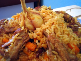 Рисовая каша а-ля плов