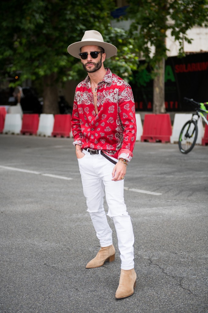 Тиждень чоловічої моди в Мілані: стритстайл