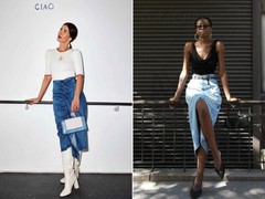 джинсовые юбки