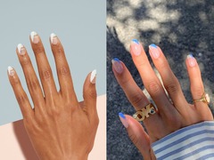 Модный французский маникюр 2020