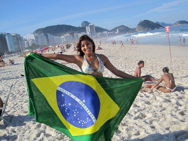 Бразиля фото: Бразильский пляж 
