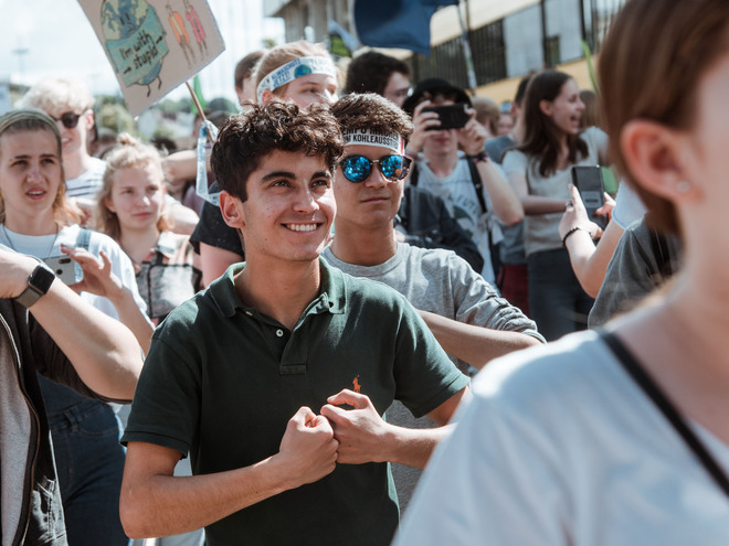 Руслана выступила в Аахене на глобальной демонстрации движения Fridays For Future