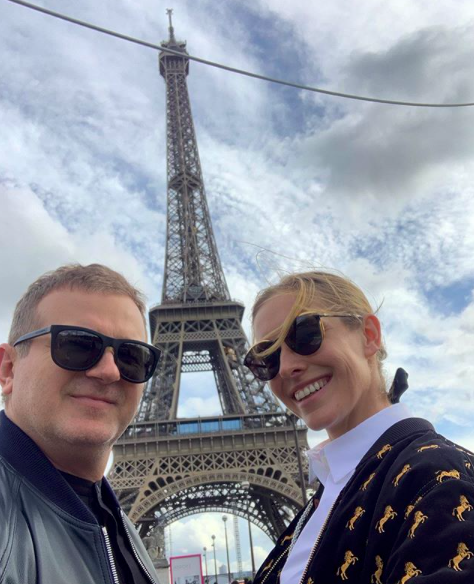 Катя Осадчая и Юрий Горбунов в Париже