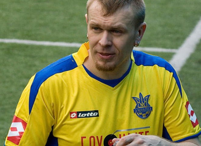 Футбольный матч между сборными украинских и польских звезд