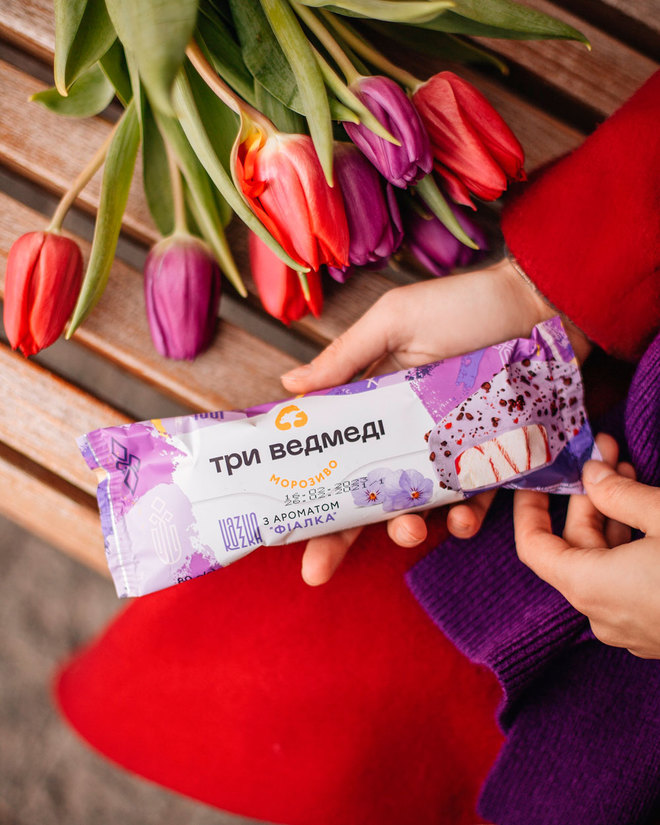 мороженое Три ведмеді