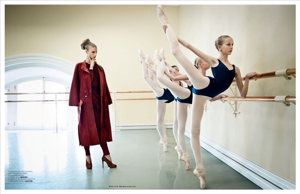 Анна Селезнева для Vogue Russia