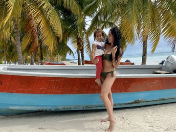 Отдых в Доминикане с Алиной Тим