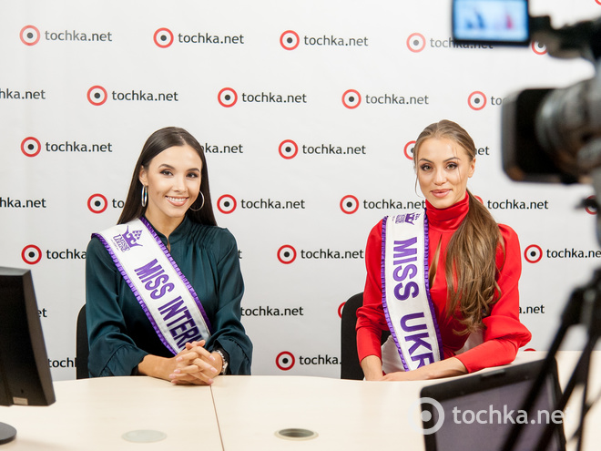 "Мисс Украина 2019" Маргарита Паша и "Мисс International 2019" Марина Киосе