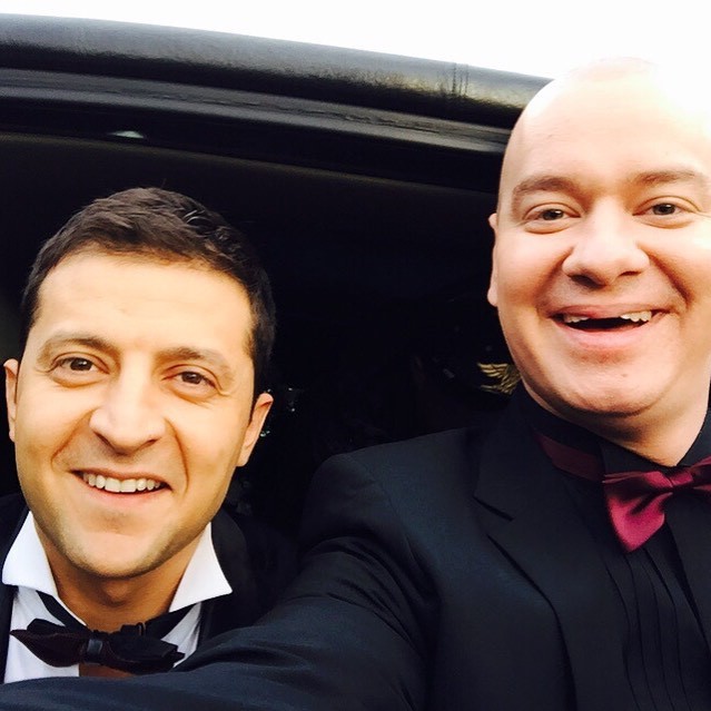 Владимир Зеленский и Евгений Кошевой