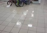 Ливень в гипермаркете Магнит