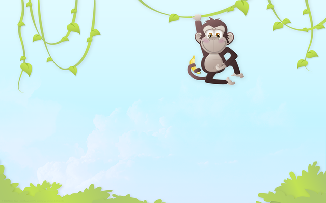 Весенние обои на год обезьяны