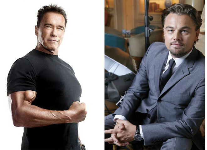 Шварценеггер и Ди каприо поддержали виртуаль