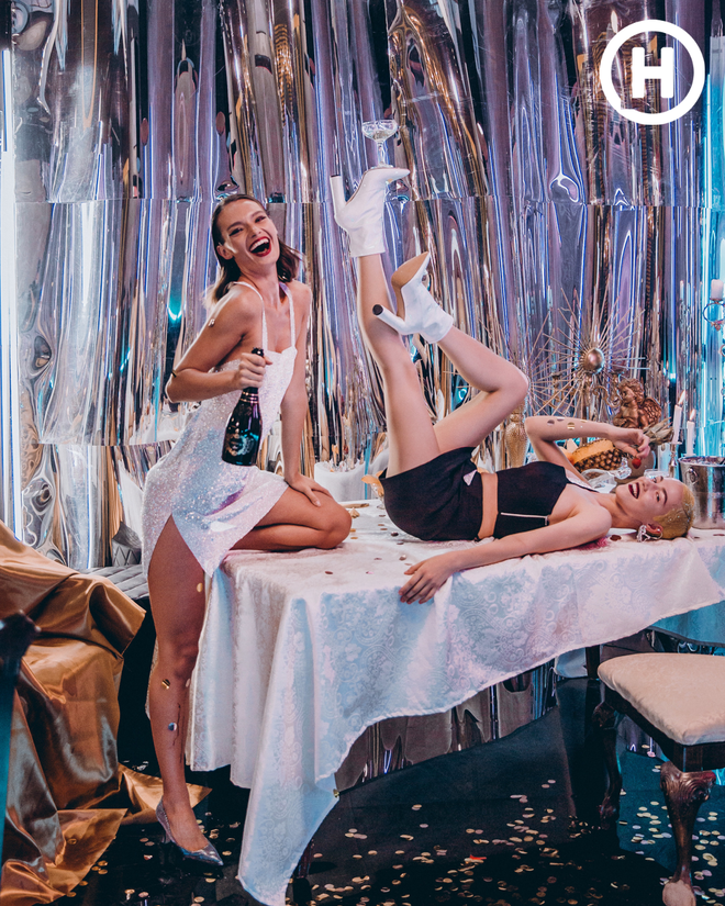 Таня Брык и Марго Верховцева