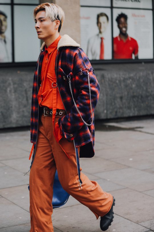 Главные стритстайл-образы с Недели мужской моды в Лондоне