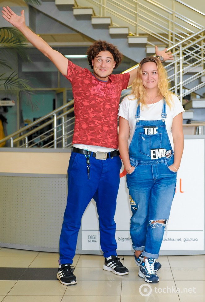 Евгений и Елена Синельниковы в гостях у tochka.net 