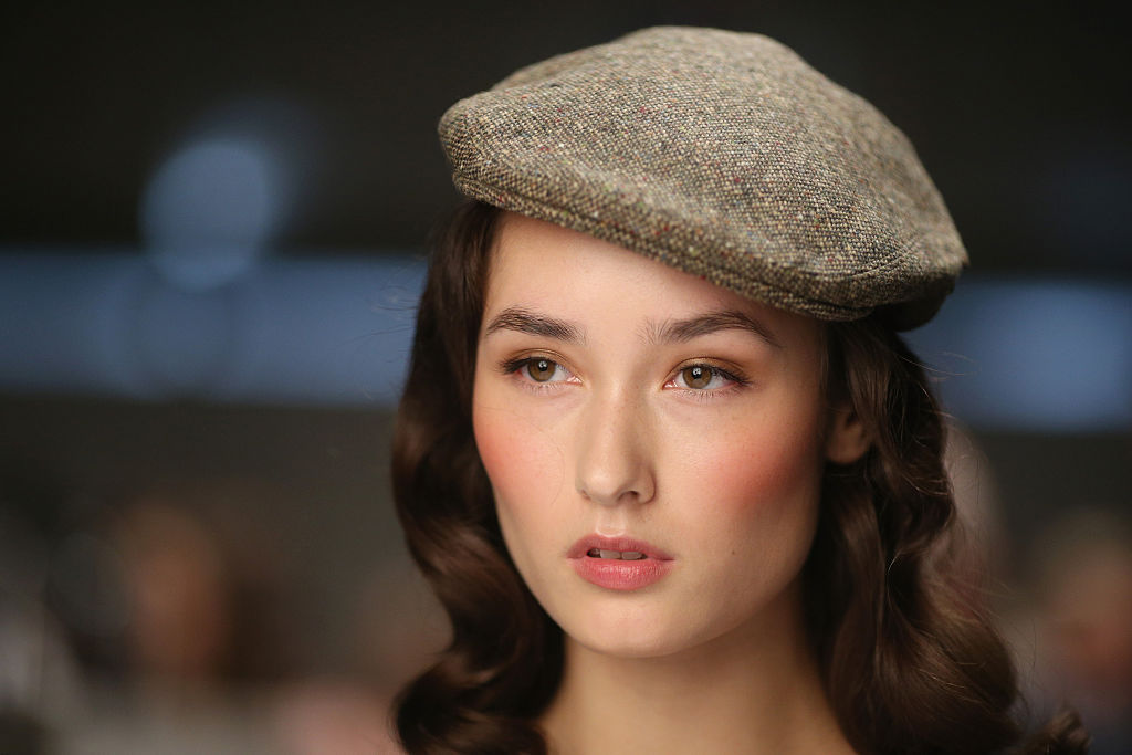 Кепка newsboy на осінь