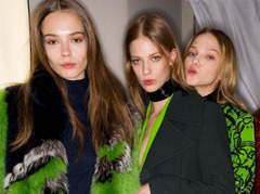 Б'юті-образ моделей з показу Emilio Pucci Осінь 2015