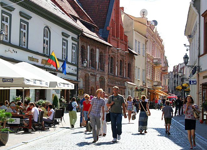 Достопримечательности Вильнюса: Замковая улица