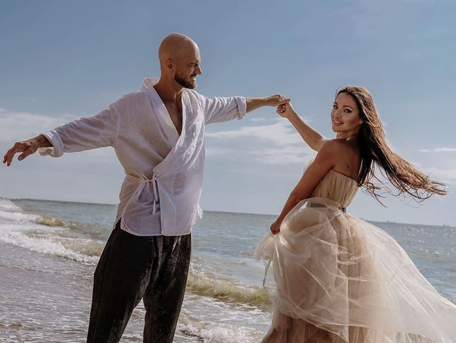 Влад Яма з дружиною Ліліаною