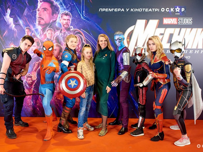 В Киеве состоялась премьера фильма "Мстители: Финал"