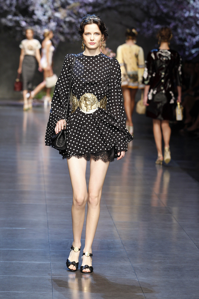 Платья в горошек