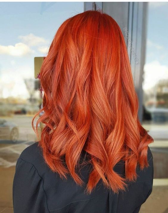 Рыжий цвет волос 2019