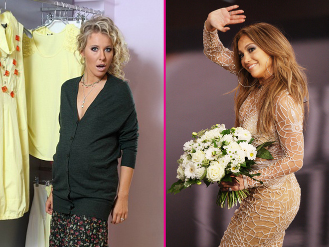 Дженніфер Лопес, Ксенія Собчак