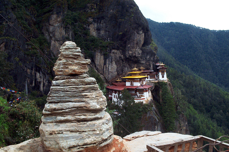 Монастырь Гнездо Тигра, долина Паро, Бутан