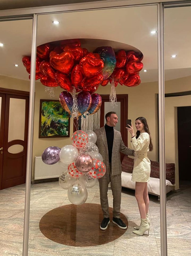 Іраклі Макацарія з коханою Лізою