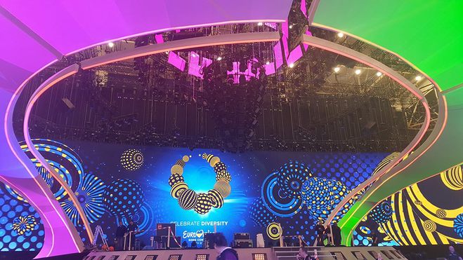 сцена конкурса Евровидение 2017