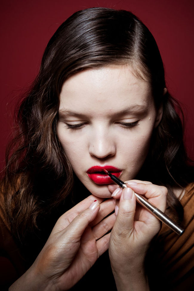 макияж на выпускной: акцент на губы
