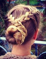 Косы на длинные волосы: модные примеры 