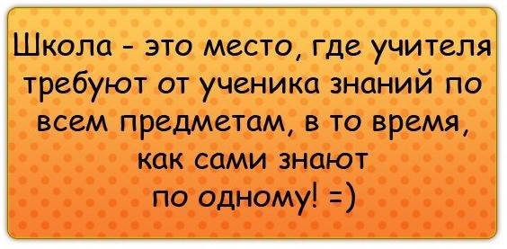 Прикольные картинки с надписями про школьников