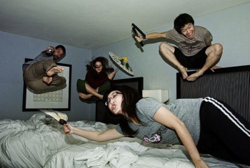 Приколы с кроватью