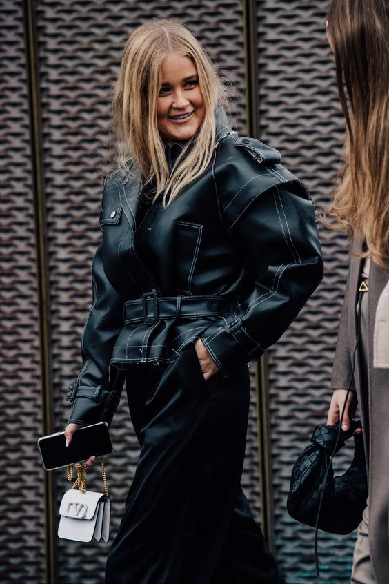 шкіряні куртки осінь 2020