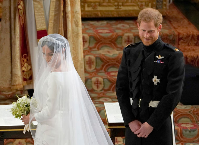 свадьба принца Гарри и Меган Маркл в фотографиях