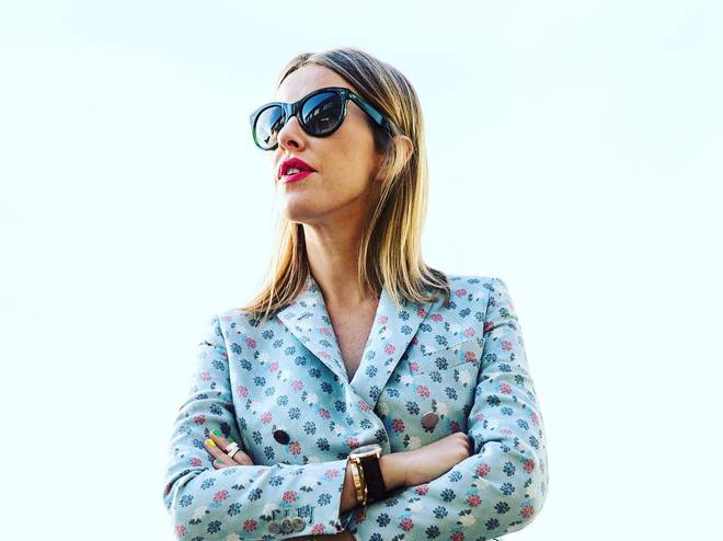 Беременная Ксения Собчак устроила разборки с экипажем самолета "Москва - Санкт-Петербург"