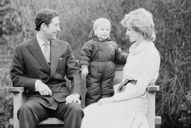 Принц Вільям з батьками