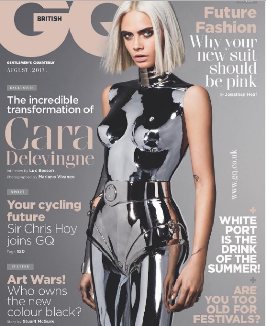 Кара Делевинь для GQ