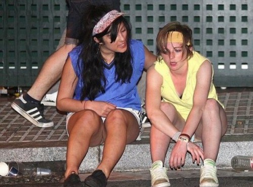 Дебош английских студентов