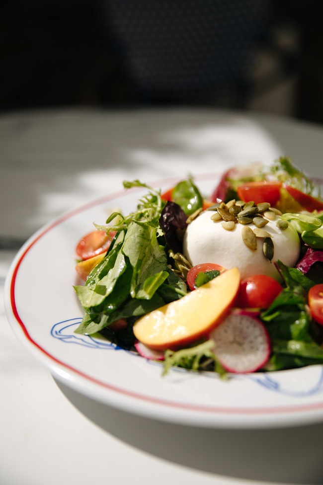 Меню французского кафе "Быть Sofie"