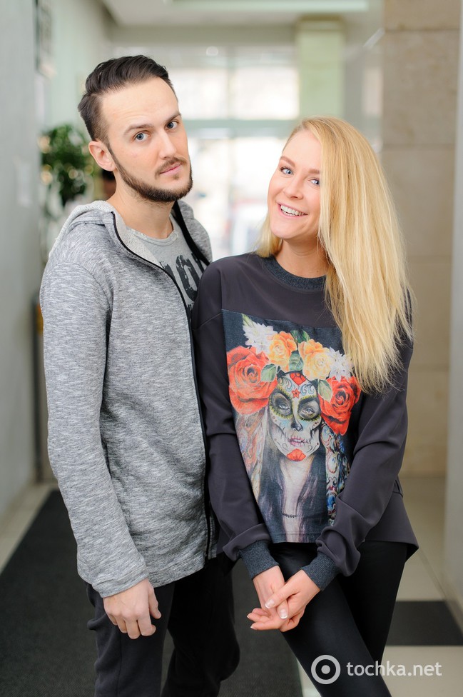 On I Ona в гостях у tochka.net