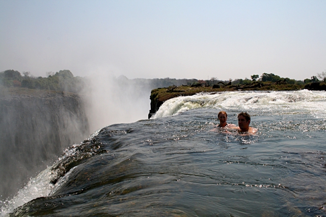 Диявольський басейн, Зімбабве. Африка фото