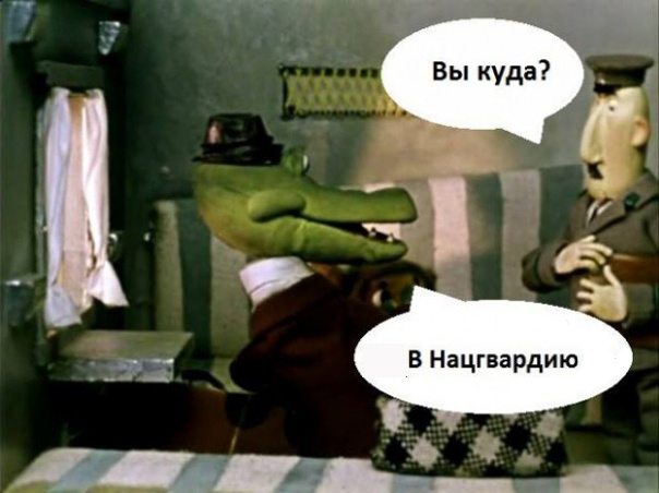 Новый Интернет-мем "Заберите в Нацгвардию"