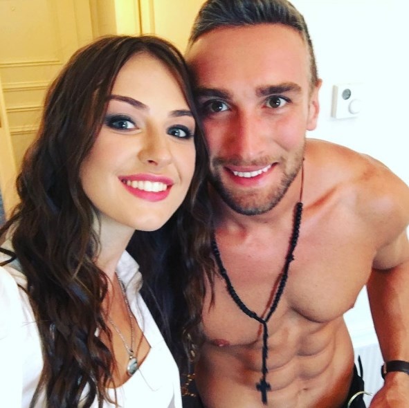 Иракли Макацария и Алена Лесык