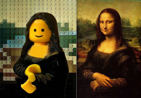 Мона Лиза из обычных вещей