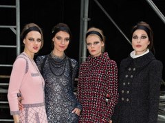 Б'юті-образ моделей з показу Chanel Осінь 2015