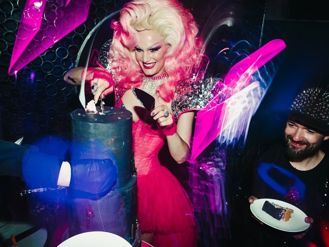 Алла Костромичева в день своего рождения показала Киеву нью-йоркский эпатаж