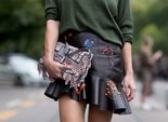 Street-style на неделе моды в Милане Street-style на неделе моды в Милане