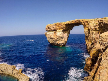 На Мальте обрушилось Лазурное окно, входившее в число объектов всемирного наследия UNESCO